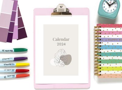 Calendar Template 2024 Canva