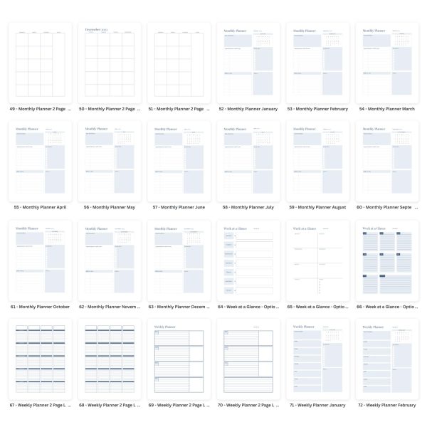 2023 Printable Planner 3