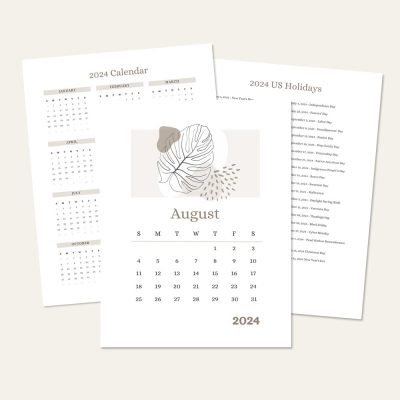 Free Printable Planner Inserts &amp; Templates