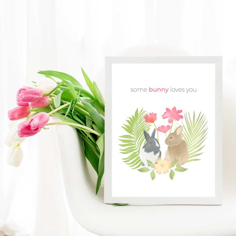 Bunny Art Print