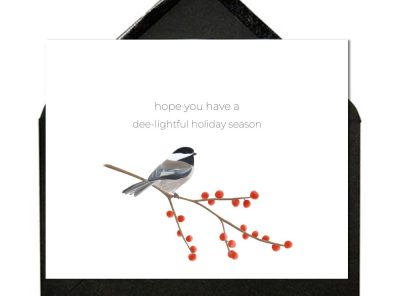 Chickadee Printable Card