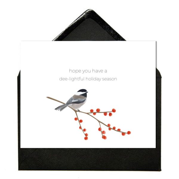 Chickadee Printable Card