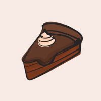 Chocolate Cake Logo Design