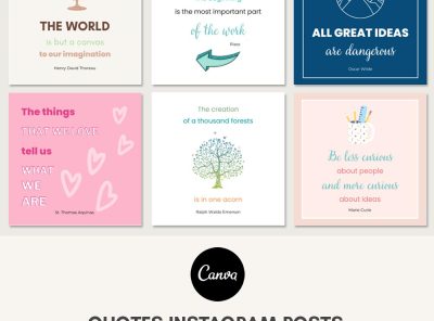 Instagram Quote Templates Canva - Creating Quotes