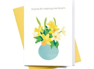 Daffodils Printable Card