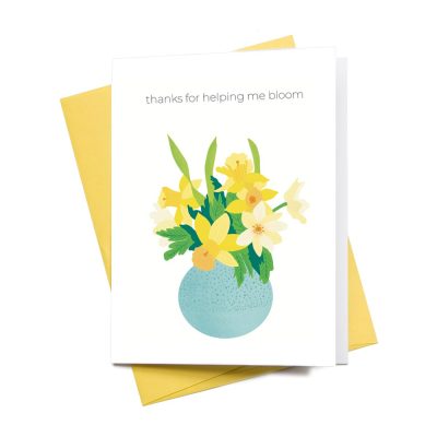 Daffodils Printable Card