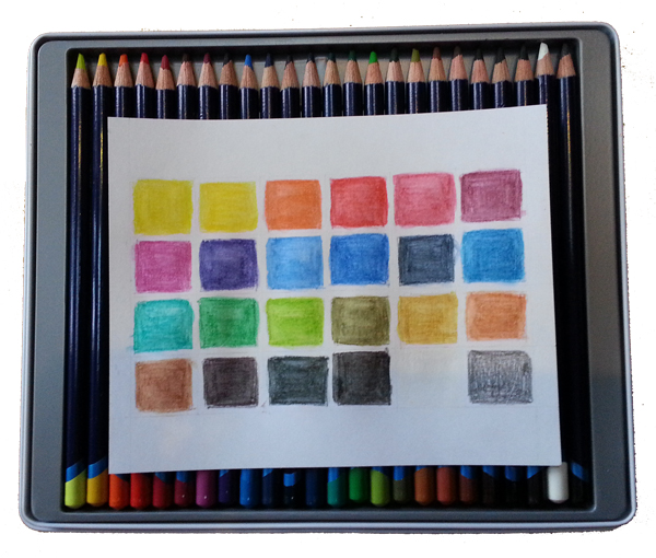 Derwent Inktense Pencils