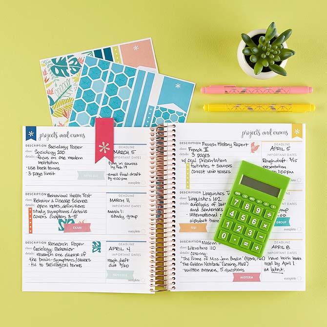 Erin Condren Academic Planner