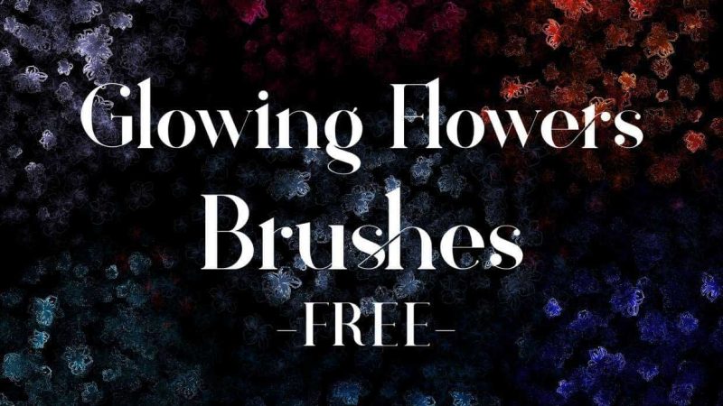 Drawing Glowing Flowers
