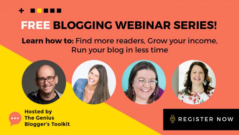 Genius Blogger's Toolkit Webinar