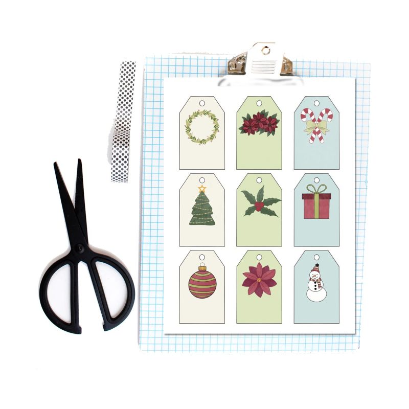 Printable Holiday Gift Tags