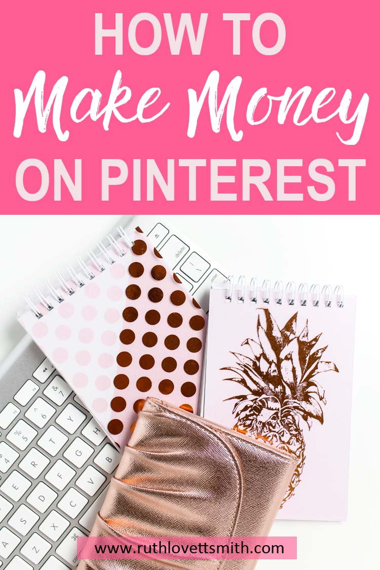 Learn how to make money on Pinterest. Pinterest marketing tips to make money from home. Make money online and make money blogging. #pinterestmarketing #makemoneyonline #makemoneyblogging #workfromhome #bloggingtips