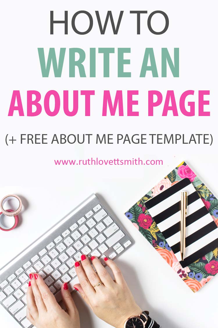 How to Write an About Me Page