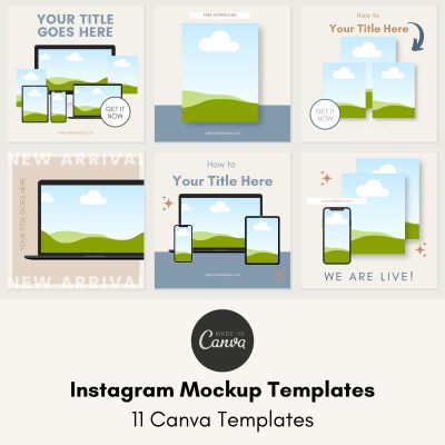 Instagram Mockup Templates