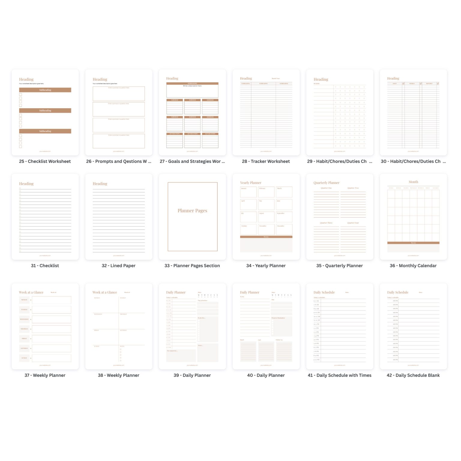 Lead Template Canva