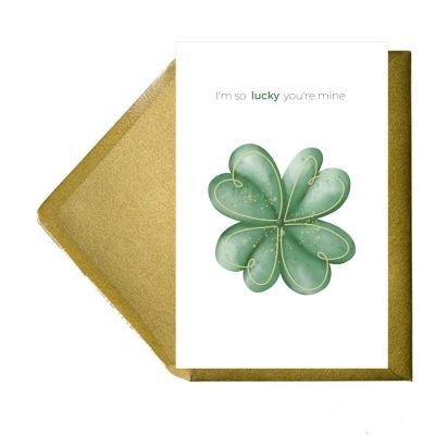 Lucky Clover Printable Card