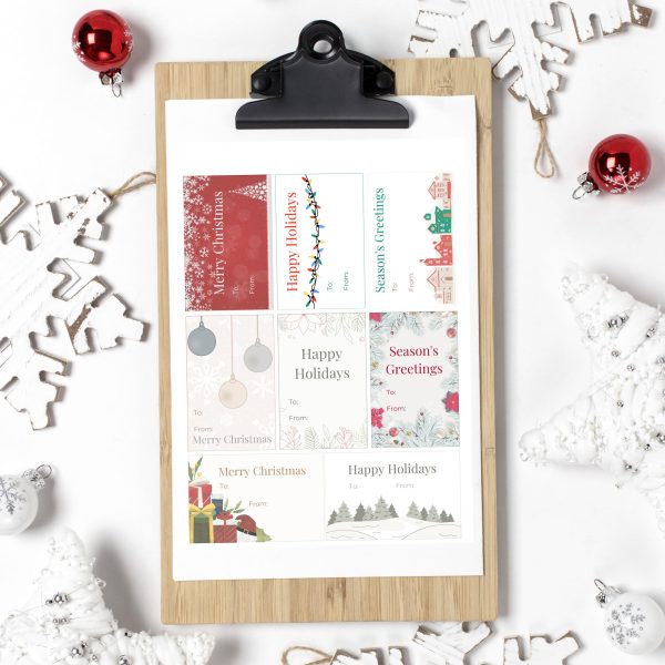 Printable Christmas Gift Tags