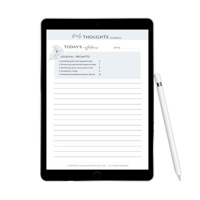 Printable Daily Journal