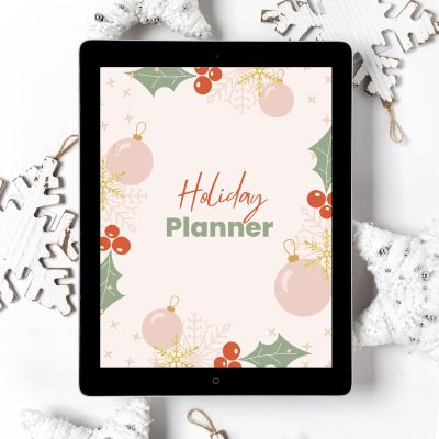 Holiday Planner Printable