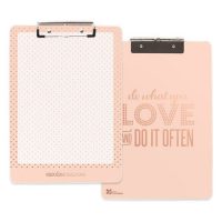 Rose Gold Office Supplies Clipboard 1