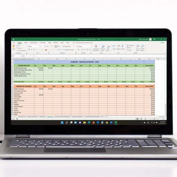 Small-Business-Spreadsheet-for-Income-and-Expenses-Summary