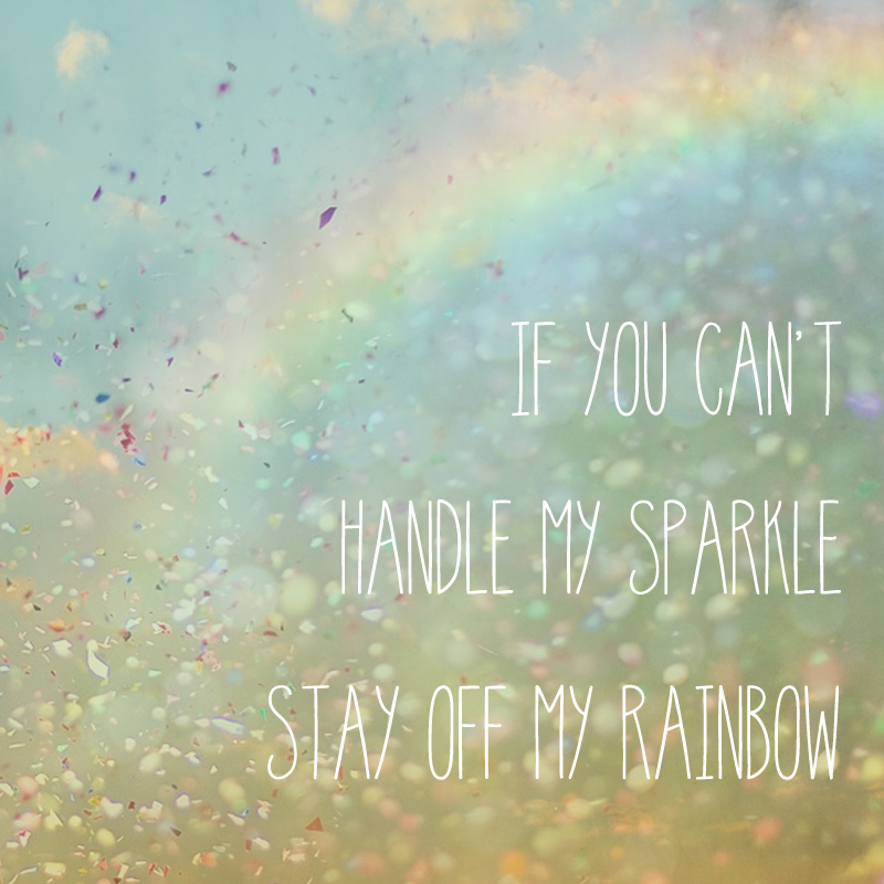 Rainbow Sparkle Printable