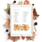 Thanksgiving Planner Template TOC